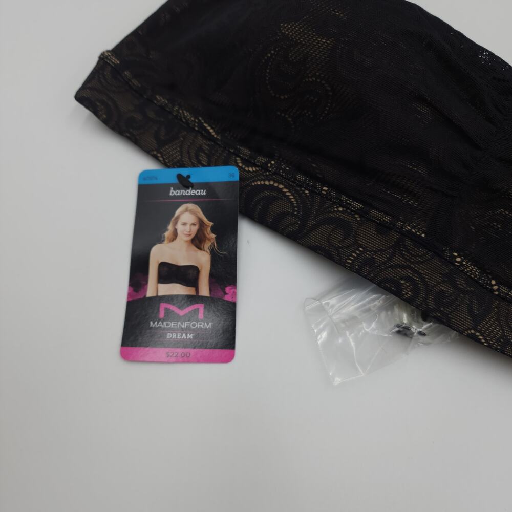 Maidenform 40974 Dream Bandeau Bra Bundle of Two Size 36 - Picture 7 of 8